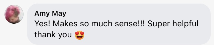 Student artwork from Amira's course